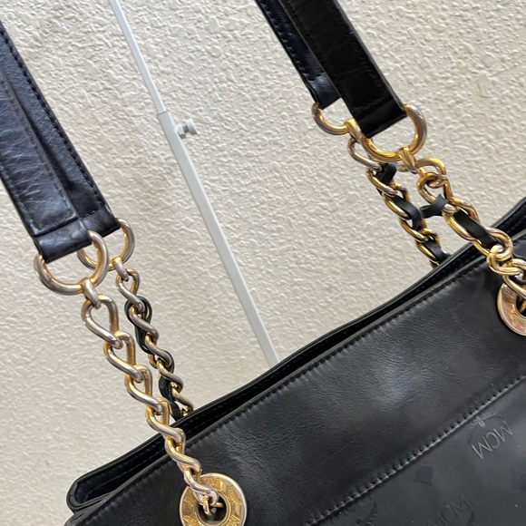 MCM Black Leather Women's Bag - Picture 8 of 14